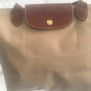 Tan Longchamp Le pliage